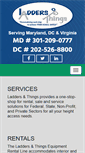 Mobile Screenshot of laddersandthings.com